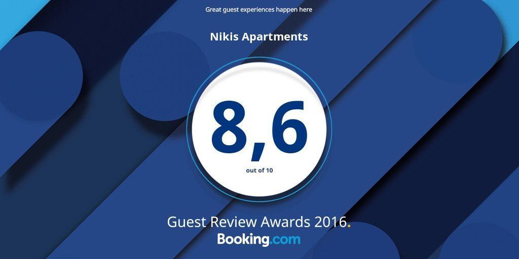 Nikis Apartments อากิออส กอร์ดิออส ภายนอก รูปภาพ